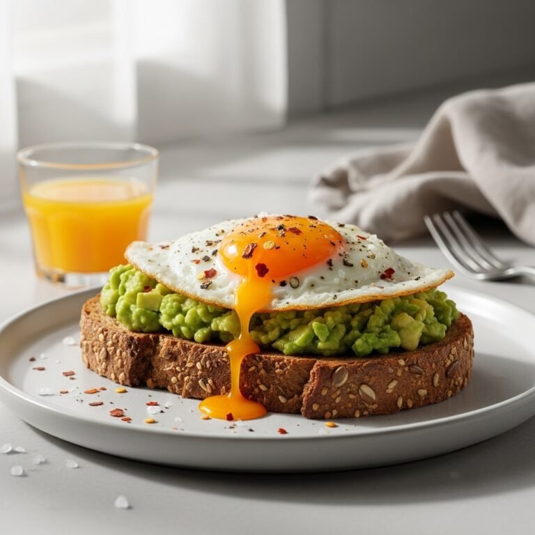 The Ultimate 10-Minute Avocado Egg Toast on Whole Grain Bread