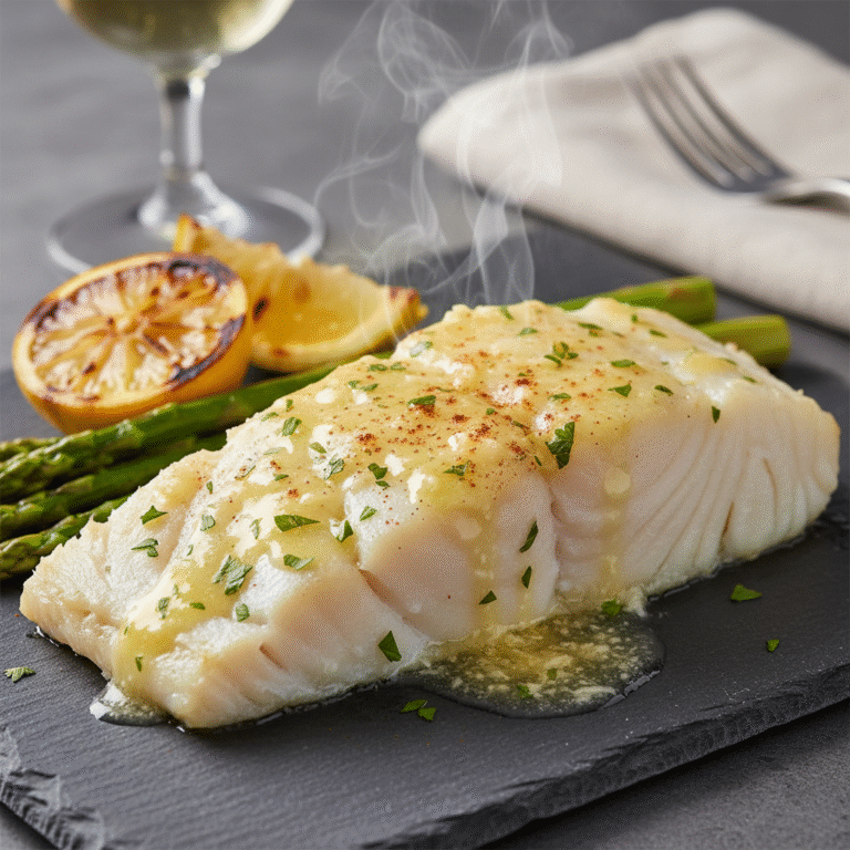 The Ultimate 20-Minute Baked Cod with Garlic Butter (Low Carb & Keto)