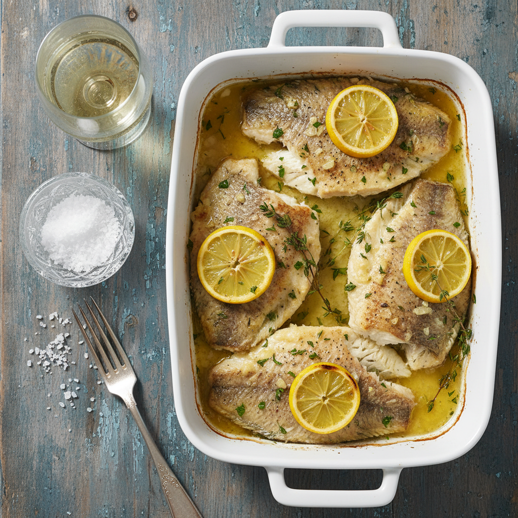 Garlic Butter Baked Tilapia With Lemon And Herbs: A 20-Minute Healthy Dinner