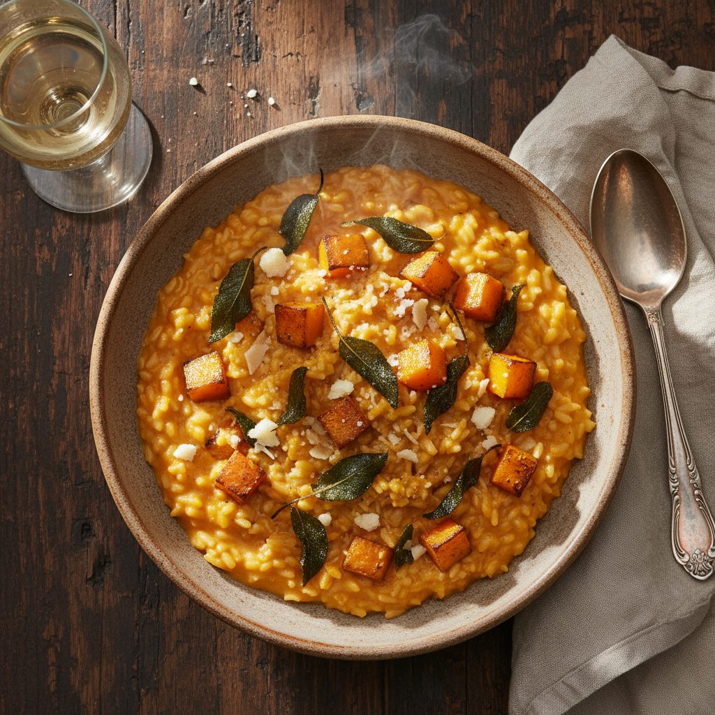 Creamy & Light Butternut Squash and Sage Risotto: The Ultimate Fall Comfort Food