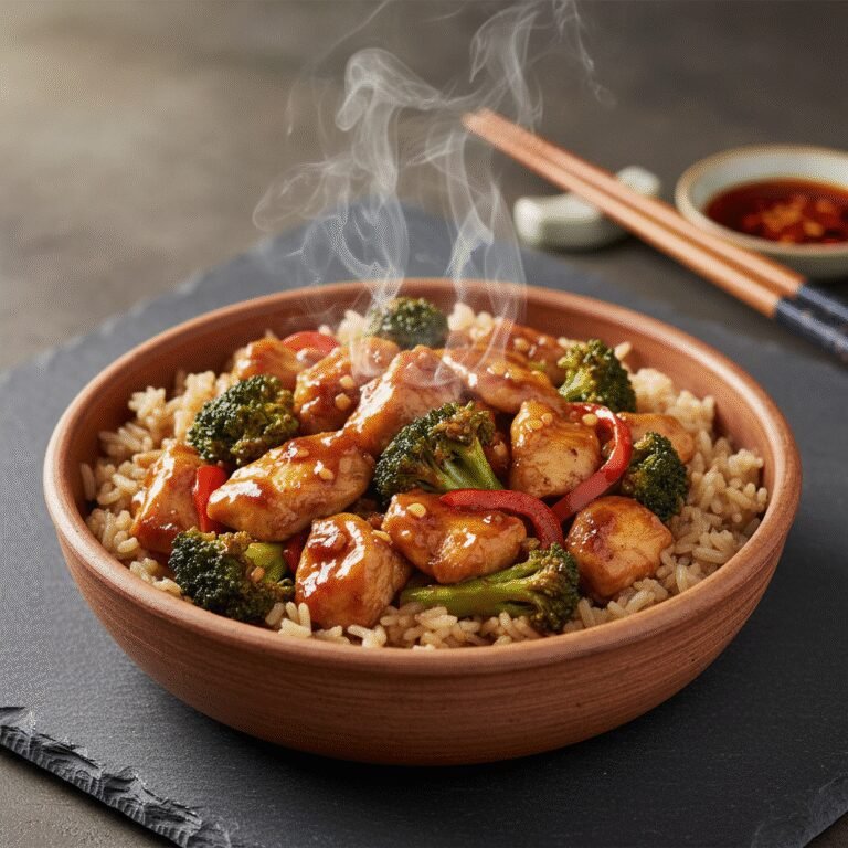 The Ultimate Healthy Chicken and Broccoli Stir Fry with Fluffy Brown Rice