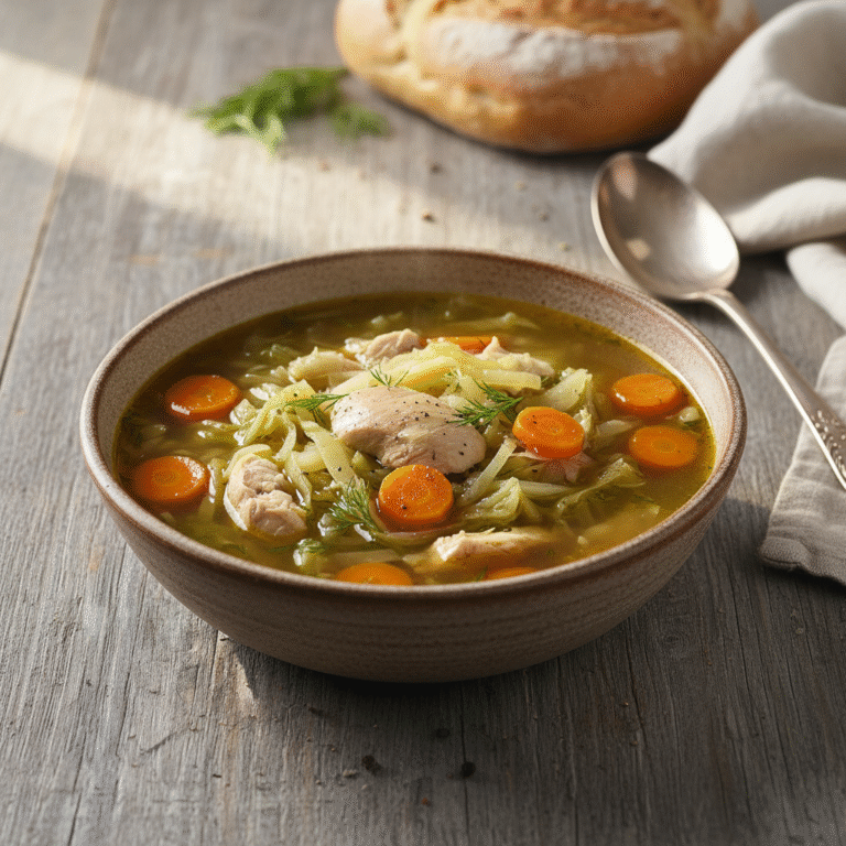 The Ultimate Chicken and Cabbage Detox Soup: A Cozy, Fat-Burning Reset Bowl