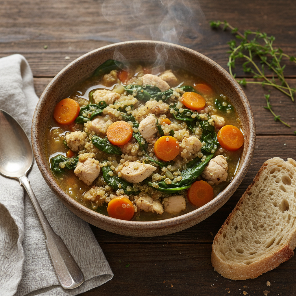Hearty & Healthy Chicken and Quinoa Vegetable Stew: The Ultimate One-Pot Comfort Meal