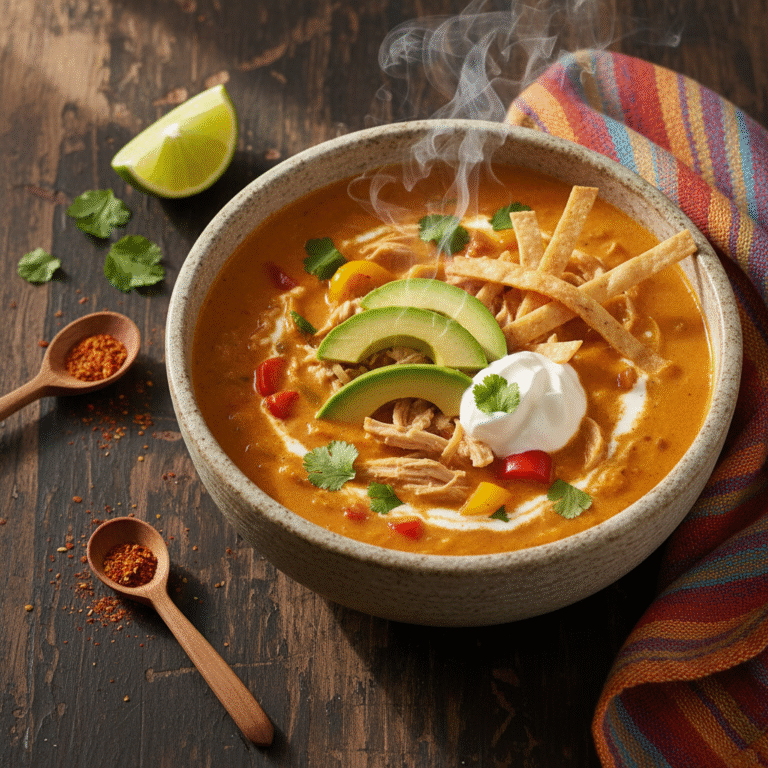 Creamy Chicken Fajita Soup: The Ultimate Tex-Mex Comfort Bowl