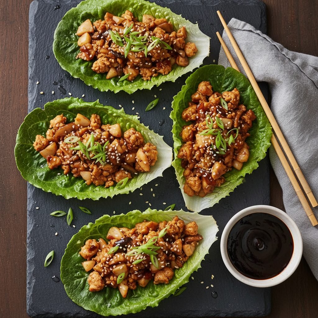 Better-Than-Takeout Chicken Lettuce Wraps with Water Chestnuts: The Ultimate Healthy Recipe