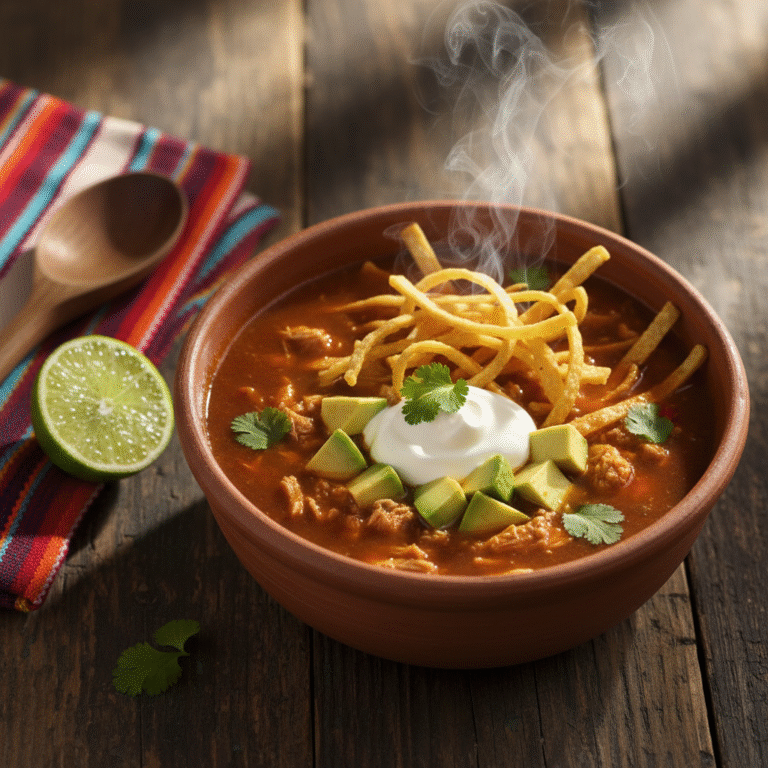 The Ultimate Chicken Tortilla Soup With Black Beans