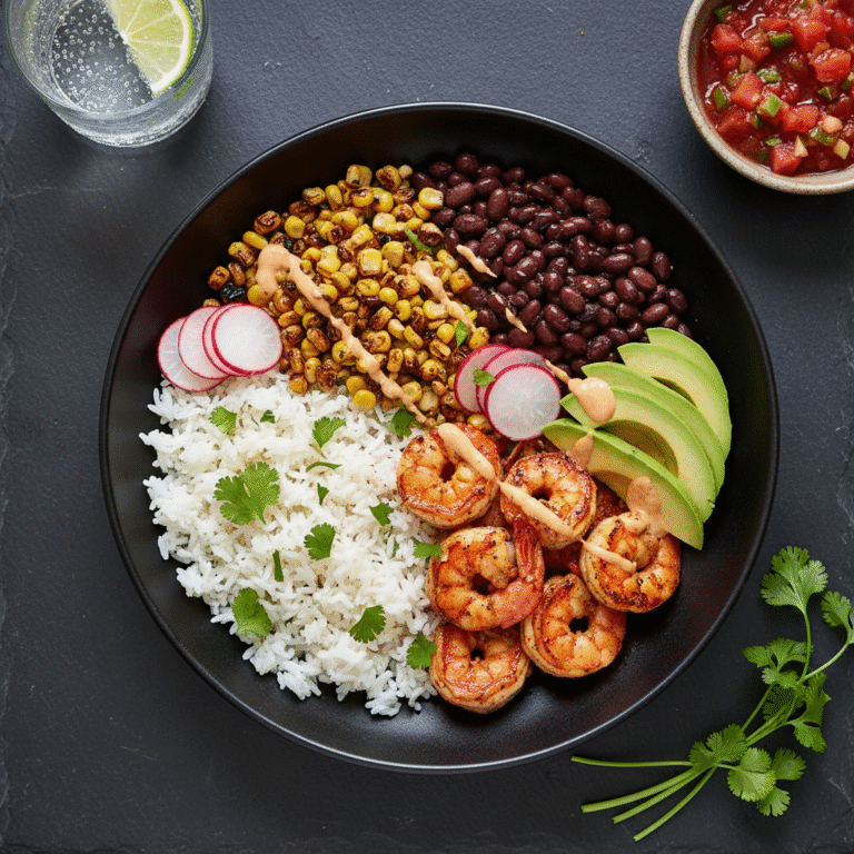 Spicy & Zesty Chipotle Lime Shrimp Taco Bowl: The Ultimate Healthy Dinner