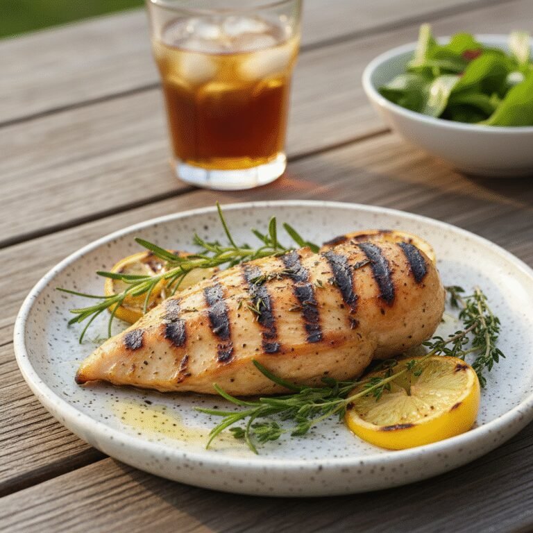 The Ultimate Juicy Grilled Lemon Herb Chicken Breast: A Healthy 30-Minute Meal