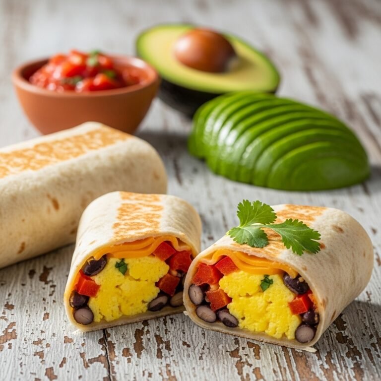 The Ultimate Healthy Breakfast Burrito (Meal-Prep Friendly!)