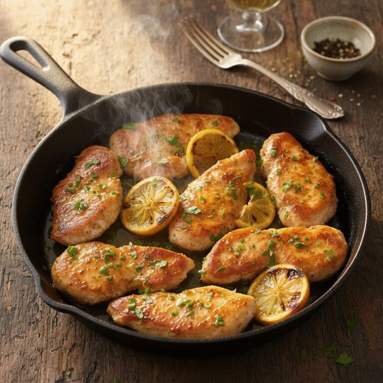 Zesty Lemon Pepper Turkey Cutlet Skillet: The Ultimate 20-Minute Healthy Dinner