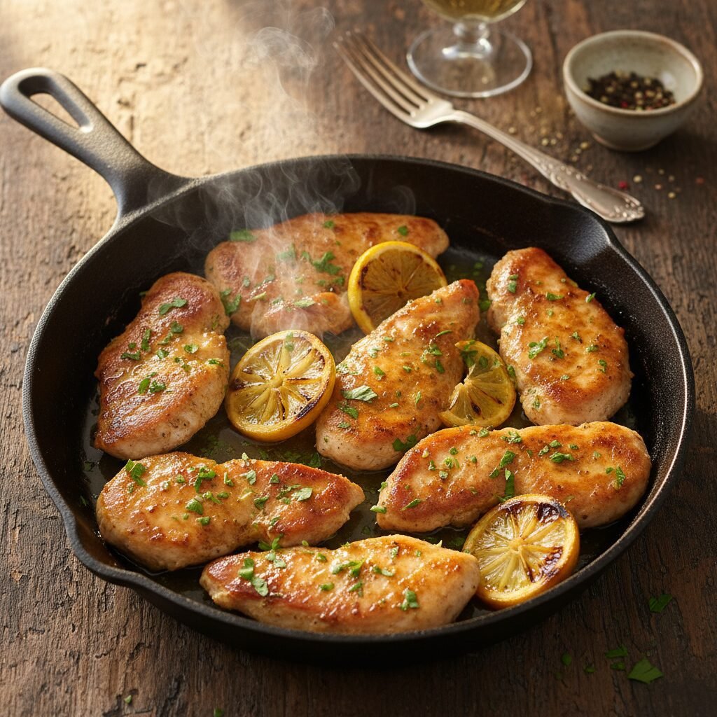 Zesty Lemon Pepper Turkey Cutlet Skillet: The Ultimate 20-Minute Healthy Dinner