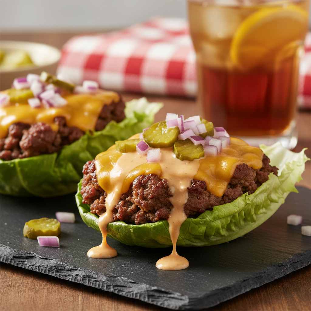 The Ultimate Low Carb Cheeseburger Lettuce Wraps: A 20-Minute Keto Dinner