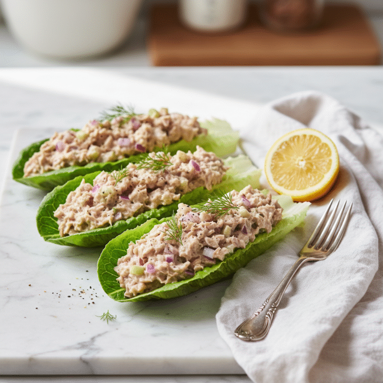 Ultimate Low Carb Tuna Salad Lettuce Wraps: Fresh, Crunchy & Keto-Friendly