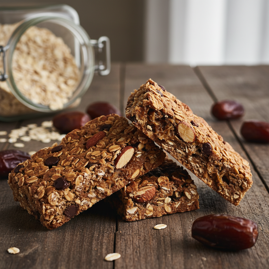 Chewy No-Bake Oat and Date Energy Bars: The Ultimate Healthy Snack