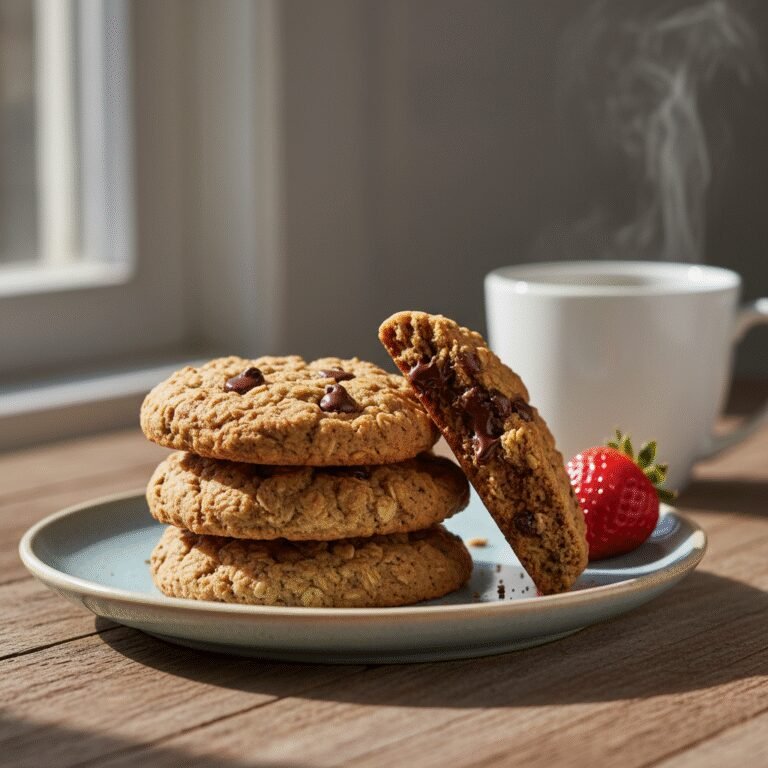 The Best Oatmeal Breakfast Cookies (with Chocolate Chips!)