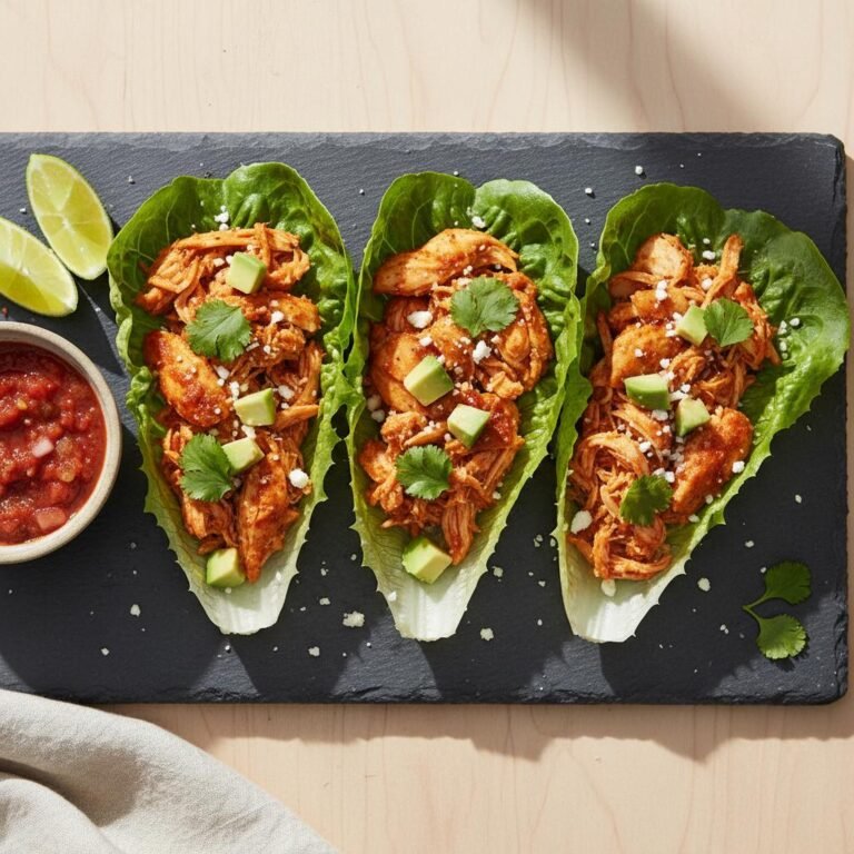 The Ultimate 30-Minute Shredded Chicken Taco Lettuce Cups: A Low-Carb Lunch Favorite