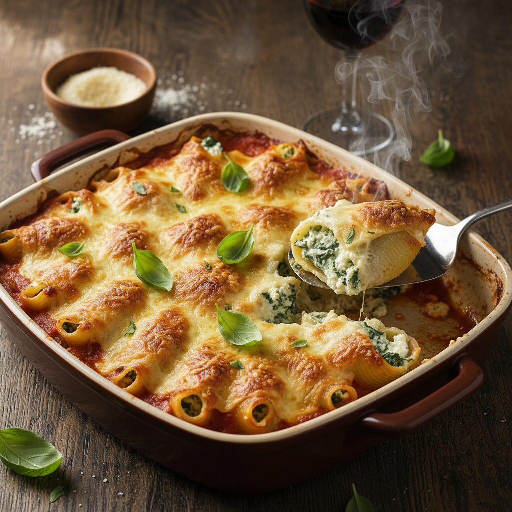 The Ultimate Light Spinach and Ricotta Stuffed Shells: Comfort Food Without the Guilt