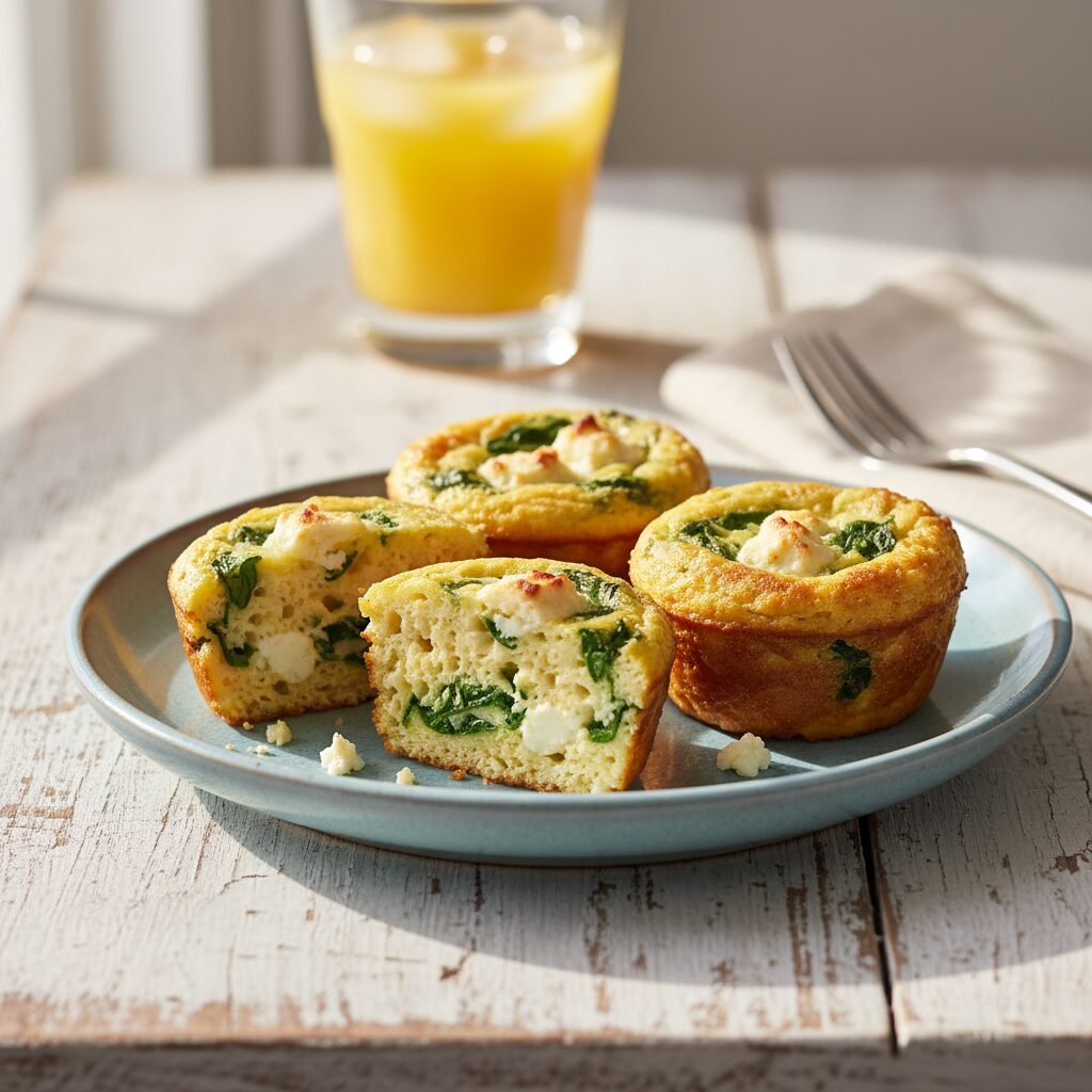 Healthy Spinach Feta Egg Muffin Cups (Easy & Delicious!)