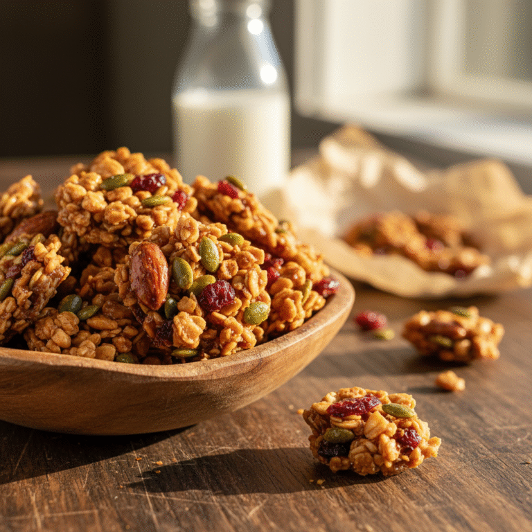Crunchy Superfood Trail Mix Clusters: The Ultimate Seed & Nut Snack