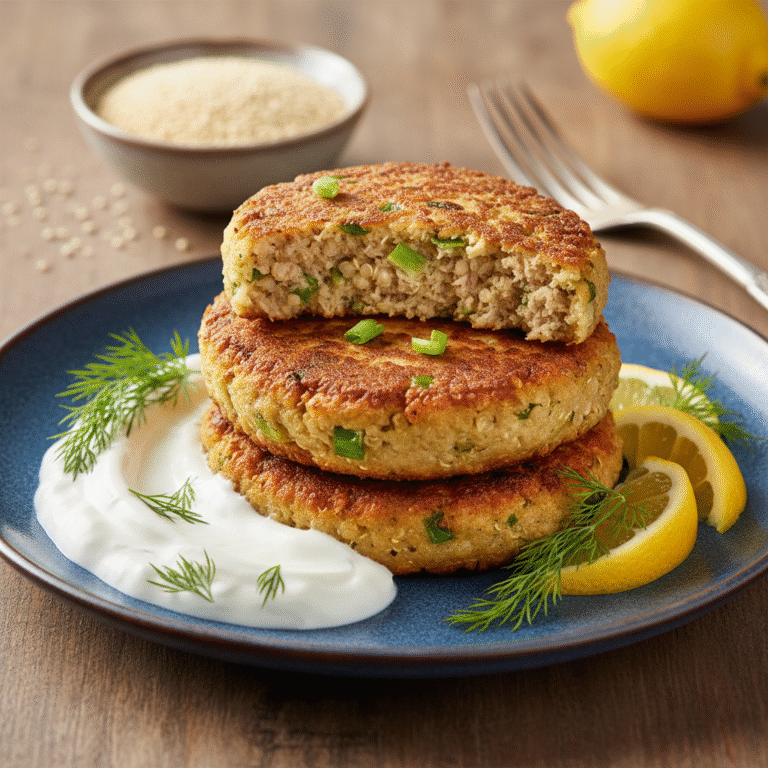 Crispy Baked Tuna And Quinoa Patties: The Ultimate Healthy Protein Packed Recipe