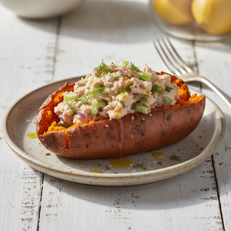 Ultimate Healthy Tuna Stuffed Sweet Potatoes: The Perfect Protein-Packed Meal Prep