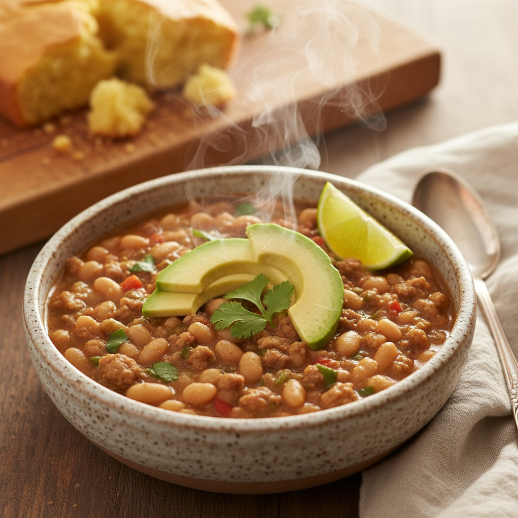 The Ultimate Healthy Turkey and White Bean Chili: Creamy, Spicy, and Guilt-Free