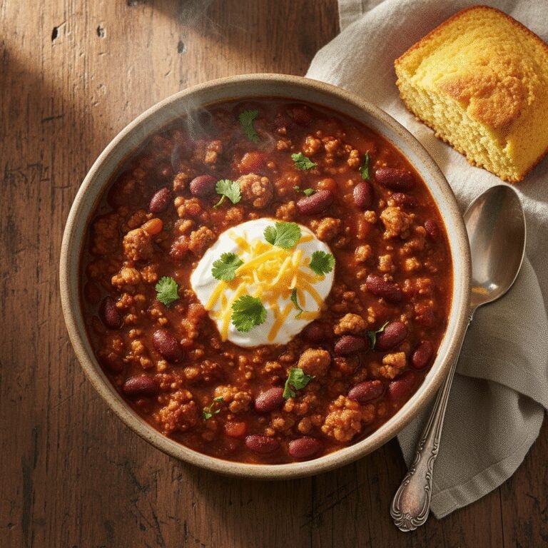 The Ultimate Healthy Turkey Chili With Kidney Beans
