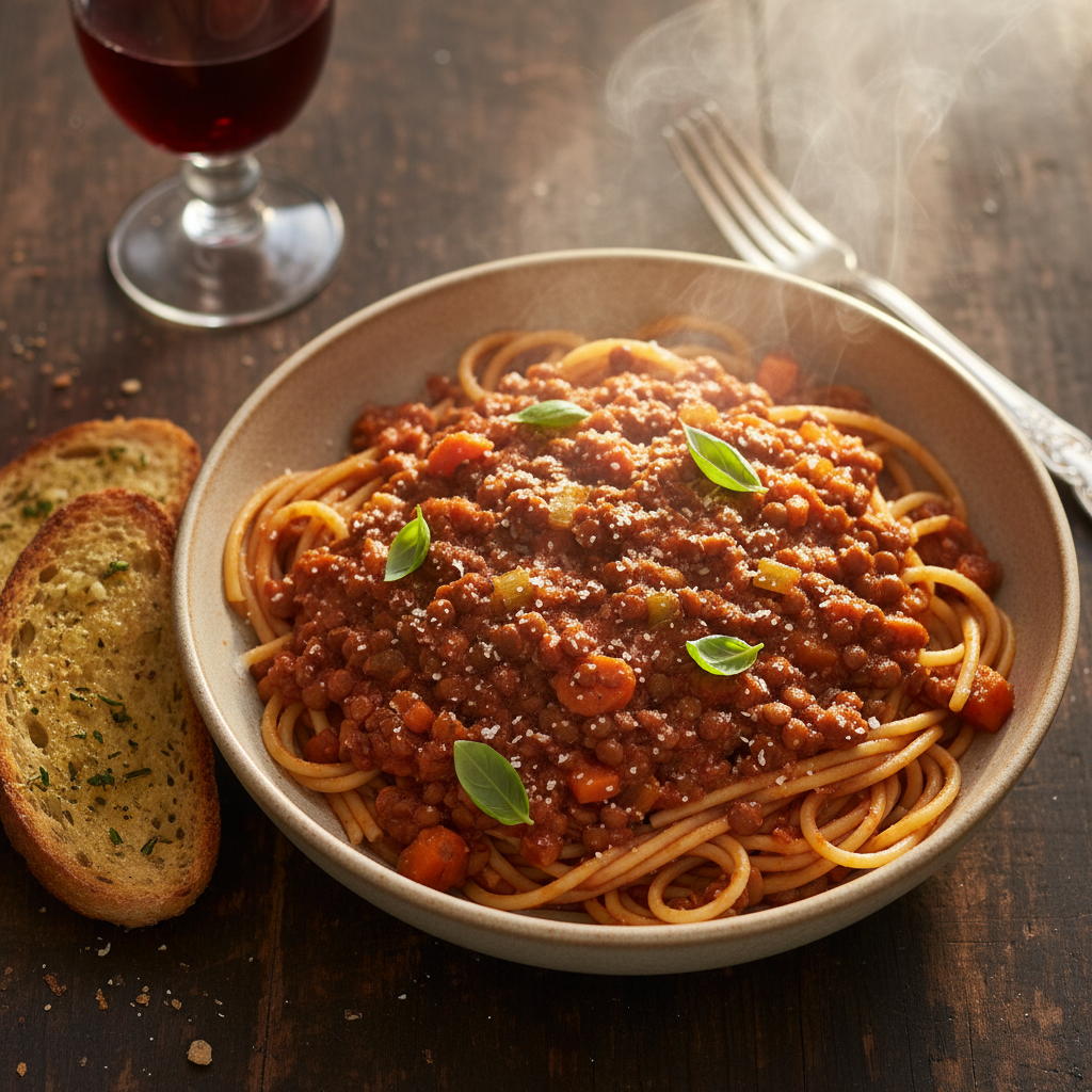 The Ultimate Vegan Lentil Bolognese With Spaghetti: A Hearty Plant-Based Classic
