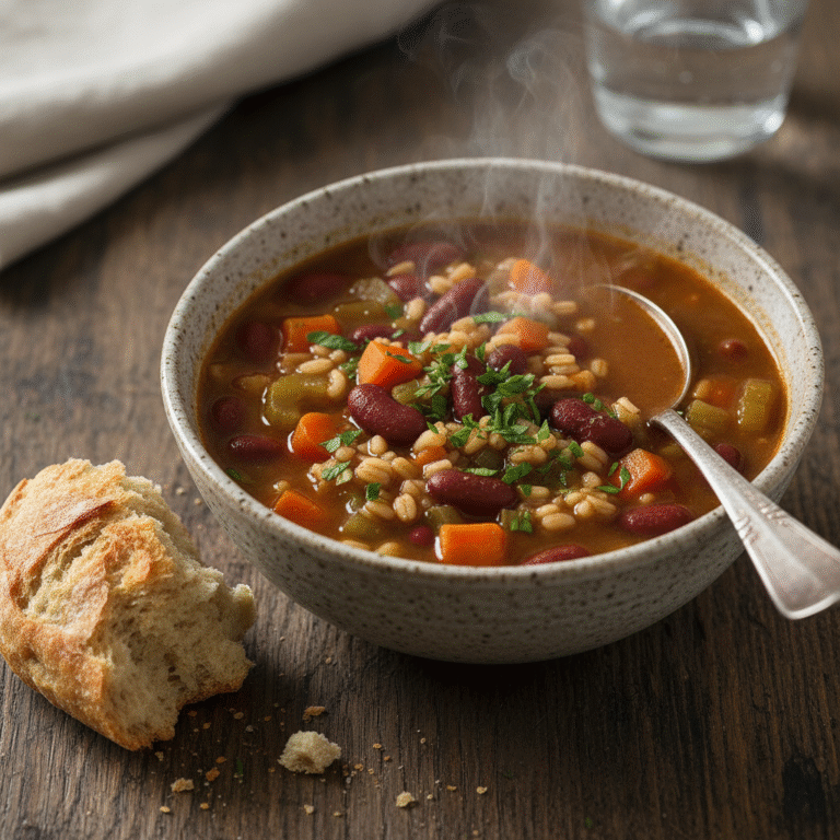 Hearty Vegetable Barley Soup With Beans: The Ultimate Healthy Comfort Recipe