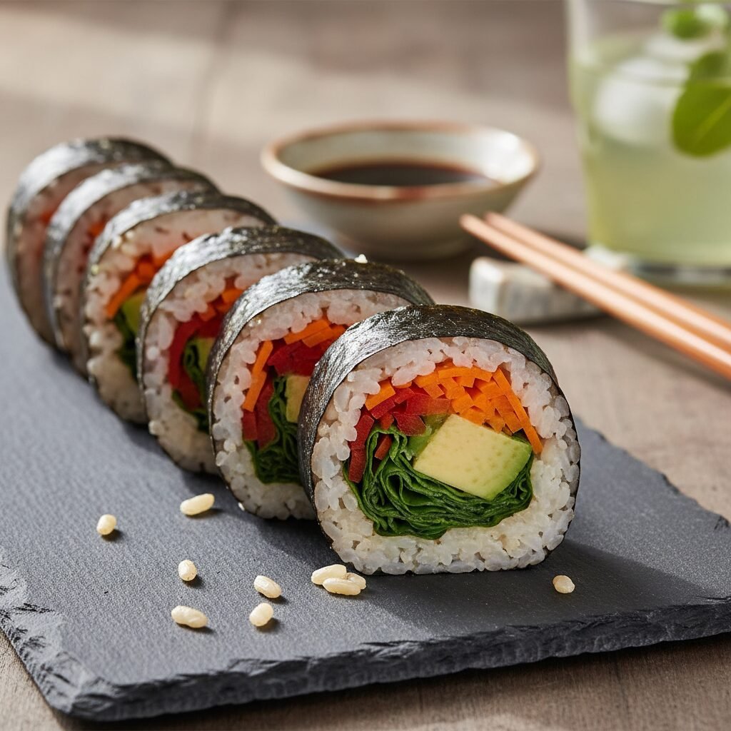 The Ultimate Whole Grain Veggie Sushi Roll: A Nutrient-Packed Lunch Recipe