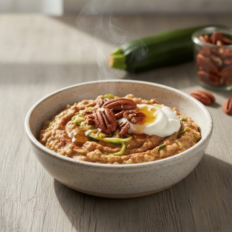 Cozy Zucchini Bread Oatmeal: The Healthy Breakfast You'll Crave!